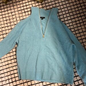 Blue jcrew pullover sweater size medium